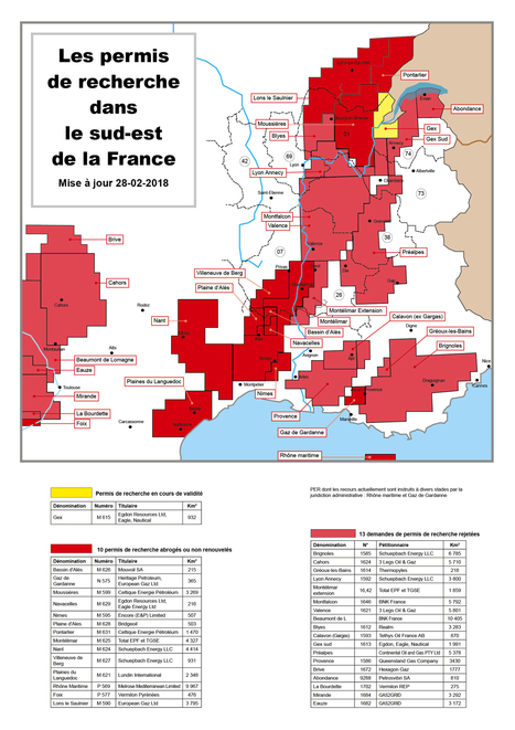 Le permis de recherche hydrocarbures de Lons le Saunier c’est fini | STOP GAZ DE SCHISTE ! | Scoop.it