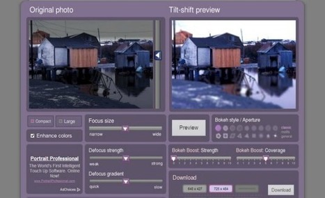 Tiltshiftmaker, un efecto para convertir a tus fotos en maquetas o miniaturas | TIC & Educación | Scoop.it