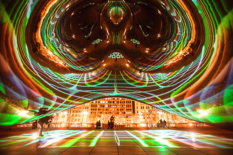 Anish Kapoor’s Bean Gets a Light Show | Lighting in art | Scoop.it