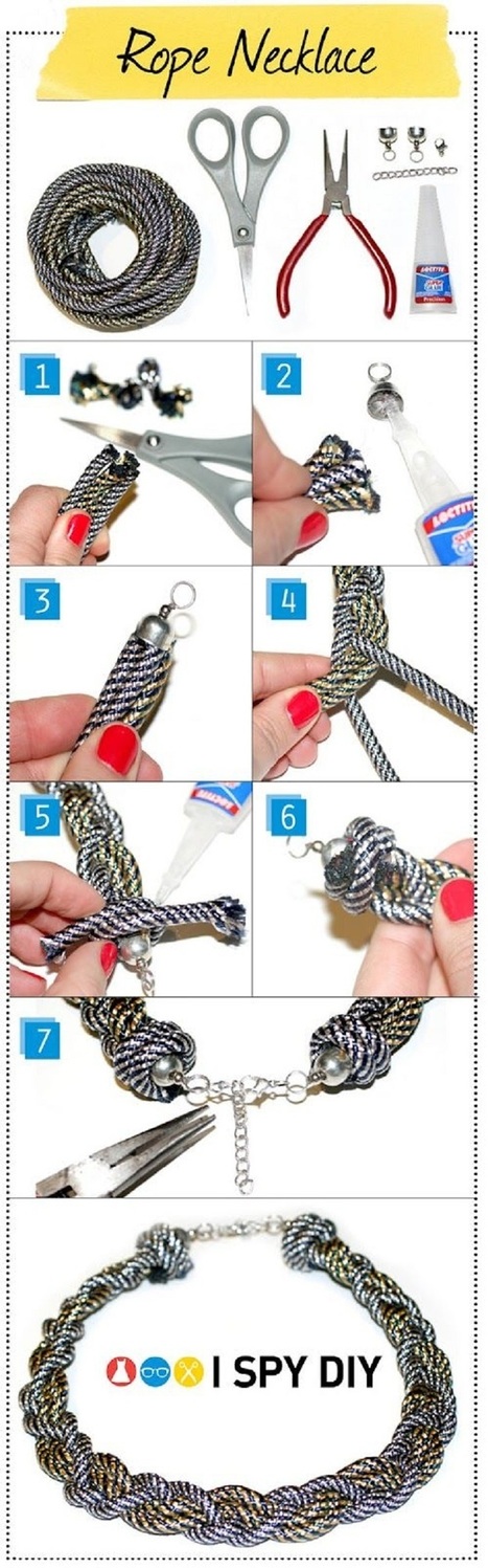 Top 10 Best Tutorials for DIY Necklaces &ndash; Top Inspired | Arts & Crafts | Scoop.it