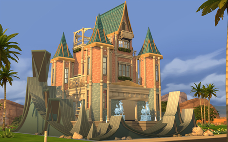 Mermaid Palace << artrui (Mod The Sims) | Les Sims | Scoop.it