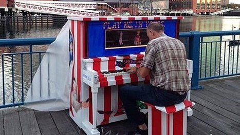 WBZ NewsRadio 1030′s Carl Stevens Plays Public Pianos Across Boston - CBS Boston | Boston, you're my home | Scoop.it