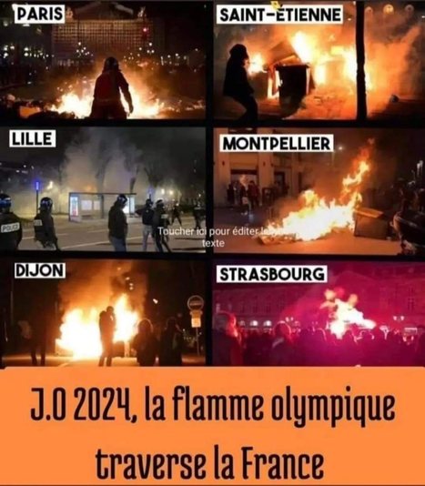 La flamme olympique fait son tour de France | Epic pics | Scoop.it