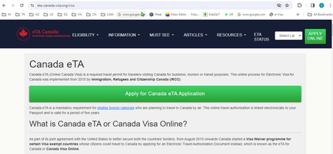 FOR FRENCH CITIZENS - CANADA Rapid and Fast Canadian Electronic Visa Online - Demande de visa canadien en ligne. | wooseo | Scoop.it