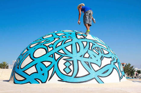 eL Seed artiste street art made in Tunisia | Interviews graffiti et Hip-Hop | Scoop.it