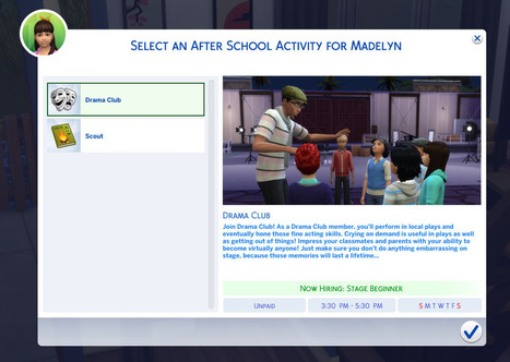 The Sims 4 Get Famous: Exploring Drama Club << Sims Community | Les Sims | Scoop.it
