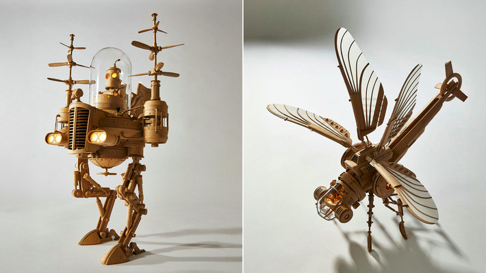 L’artiste Greg Olijnyk crée des sculptures de science-fiction entièrement en carton | Découvrir, se former et faire | Scoop.it