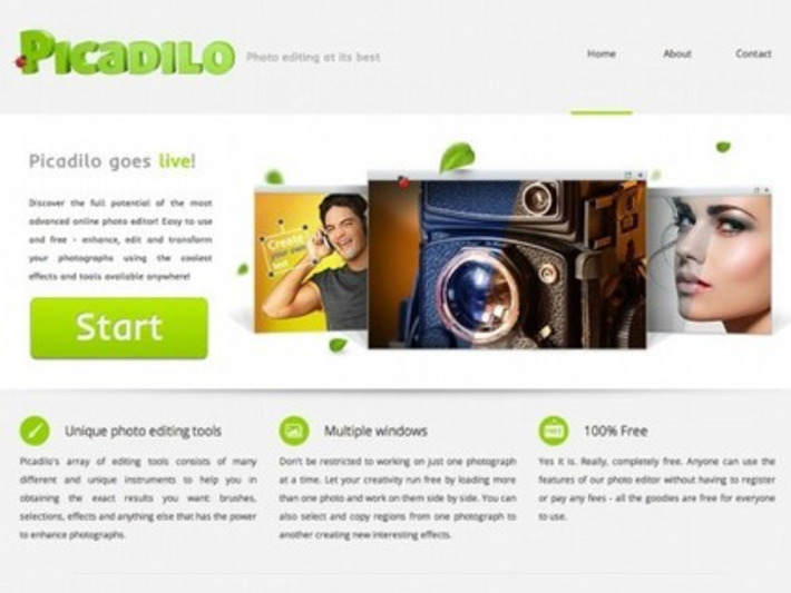 Picadilo, un site gratuit de retouche en ligne | TIC, TICE et IA mais... en français | Scoop.it