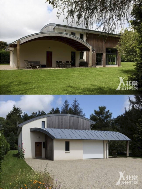 "法国布列塔尼 Bioclimatic House / Patrice Bideau - 非常设计师网"- www.verydesigner.cn | Architecture, maisons bois & bioclimatiques | Scoop.it