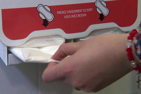VID&Eacute;O. Des distributeurs de protections p&eacute;riodiques pour lutter contre la pr&eacute;carit&eacute; menstruelle dans les universit&eacute;s et entreprises | Strat&eacute;gie pauvret&eacute; et pacte des solidarit&eacute;s | Scoop.it