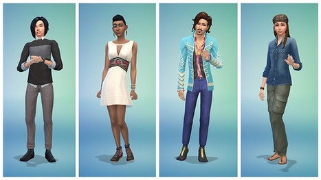 Article de EA : plus de choix dans le CAS pour Les Sims 4 << SimCookie | Les Sims | Scoop.it