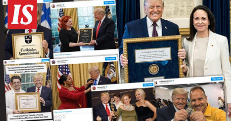 Suomalaisjulkkikset vinoilevat Donald Trumpille Nobelista | 1Uutiset - Lukemisen t&auml;hden | Scoop.it
