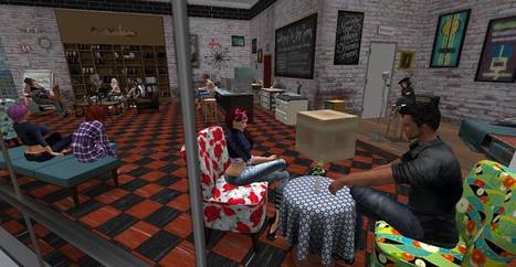 A Place For Self-Expression: Espresso Yourself at The Pen Coffee Shop in Bay City - Second Life | Second Life Destinations | Scoop.it
