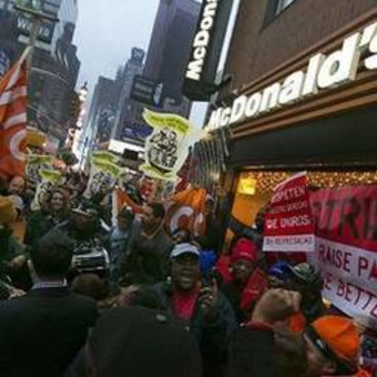 US fast food workers stage strikes - Irish Independent | real utopias | Scoop.it