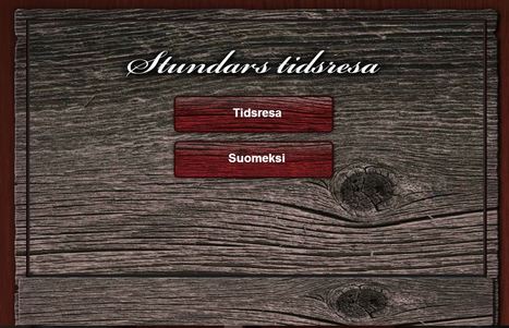 Stundars Virtuella Tidsresa | 1Uutiset - Lukemisen tähden | Scoop.it