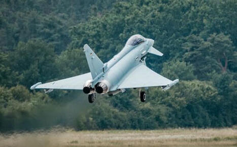 Airbus flies first &lsquo;Quadriga' Eurofighter for Germany | DEFENSE NEWS | Scoop.it