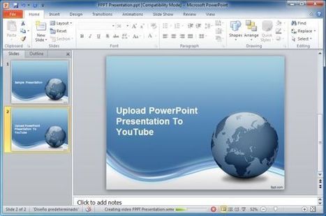 How To Upload A PowerPoint Presentation To YouTube | Digital Presentations in Education | Scoop.it