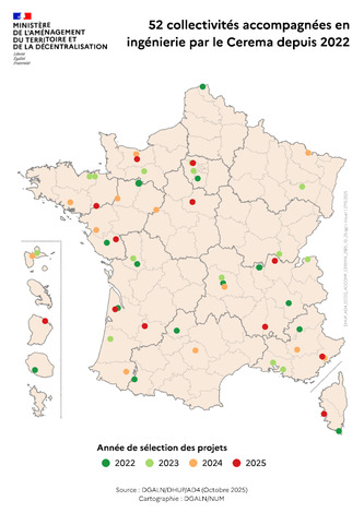 Le CEREMA accompagne les EcoProjets : 12 lauréats en 2025 | Urbanisme - Aménagement - SIG | Scoop.it