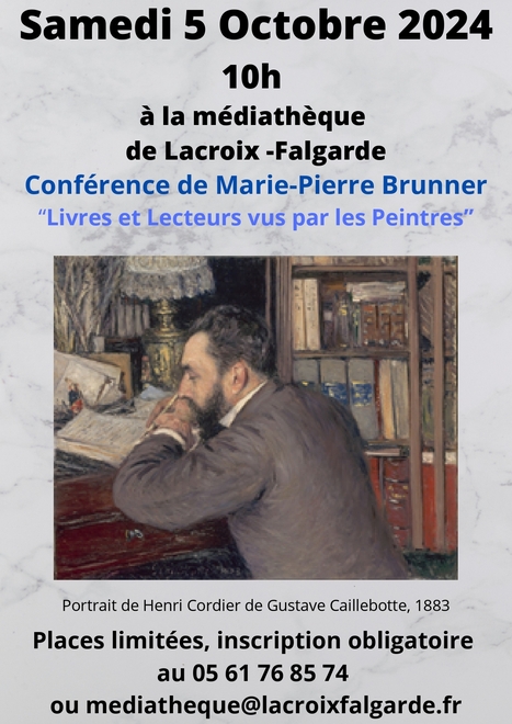 Conférence "Livres et Lecteurs vus par les Peintres" | Lacroix-Falgarde | Scoop.it