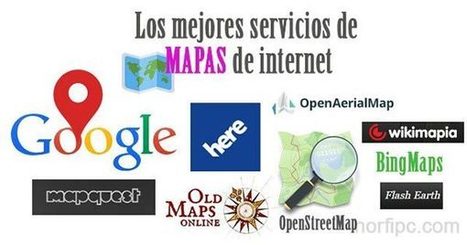 Los mejores servicios de mapas de internet | Geolocalización y Realidad Aumentada en educación | Scoop.it