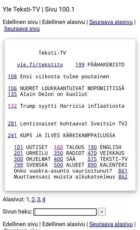 Bazaar: Teksti-Tv | 1Uutiset - Lukemisen tähden | Scoop.it