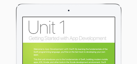 Apple’s App Development Curriculum for Community College, High School Students Now on iBooks | Educational Technology News | Scoop.it