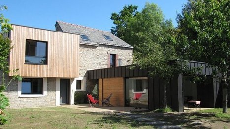 [extension] Une « double greffe » parfaitement réussie | Maison.com | Build Green, pour un habitat écologique | Scoop.it