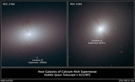 Astrofísica y Física: El Hubble encuentra supernovas en el 'lugar y momento equivocado' (1) | Ciencia-Física | Scoop.it