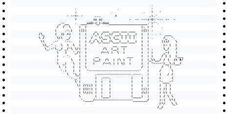 Small update with bug fixes - ASCII Art Paint by Kirill Live | ASCII Art | Scoop.it