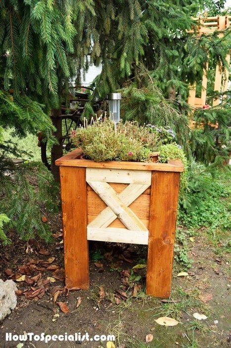 DIY planter Box Plans | Furniture Plans | Scoop.it