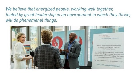 GUEST BLOG | Leading Culture Change At The Bill & Melinda Gates Foundation By Charles Palus & John McGuire | Leadership Learning Community | Culture Change | Scoop.it