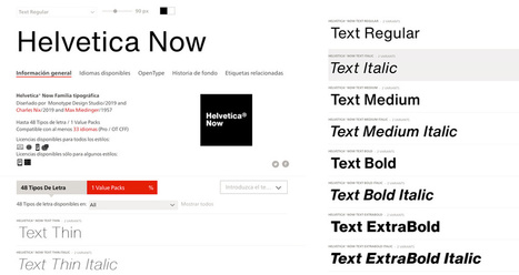 Helvetica Now: la reinvención de una familia tipográfica más que clásica | Microsiervos (Arte y Diseño) | Educación, TIC y ecología | Scoop.it