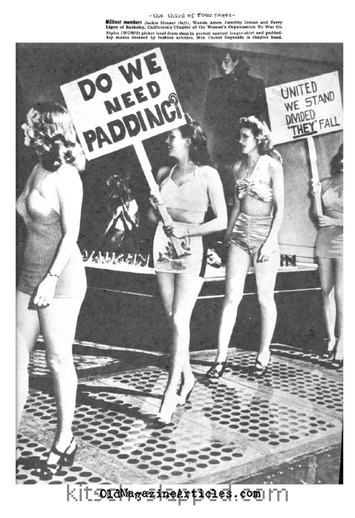 Is Wearing Vintage Fashions Feminist? (Or, Sign Of The Times 1948) | Herstory | Scoop.it