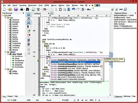SynWrite: poderoso editor de código para múltiples lenguajes de programación | Las TIC en la Educación | Scoop.it