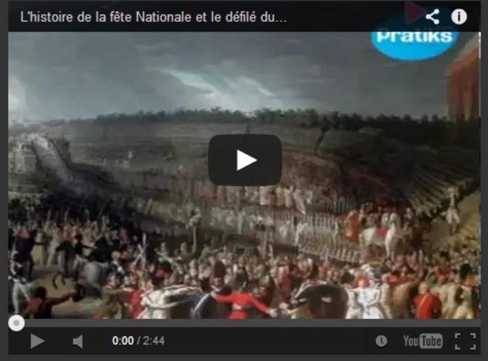 L'histoire de la fête Nationale et le défilé du 14 juillet en France | Ma douce France | Scoop.it