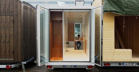 [vidéo] aVoid : un concept italien de tiny house très contemporain et astucieux | Build Green, pour un habitat écologique | Scoop.it