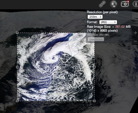 NASA Worldview. Des images satellite de la terre en temps reel | Time to Learn | Scoop.it