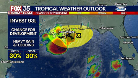 Invest 93L may loop back to Florida in rare appearance, raising flash flood risk - FOX 35 Orlando | Operation Deimos | Scoop.it