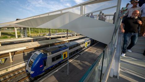 Inaugurés, la passerelle piétonne et le parking silo d’EuraDouai vont "renforcer la gare" | revue de presse | Scoop.it