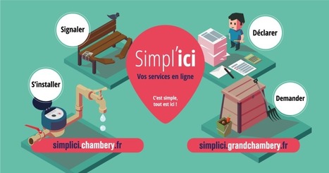 Ville de Chambéry : "Services en ligne | Avec Simpl’ici, c’est simple tout est ici !.. | Ce monde à inventer ! | Scoop.it