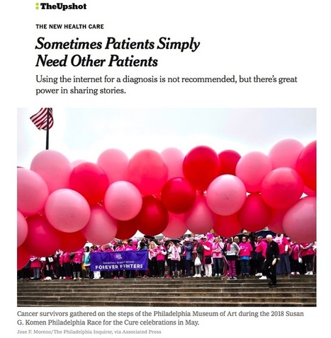 The New York Times: “Sometimes Patients Simply Need Other Patients” | Italian Social Marketing Association -   Newsletter 216 | Scoop.it