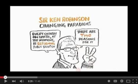 Cambiando Paradigmas en Educación - Ken Robinson | Video | TIC & Educación | Scoop.it