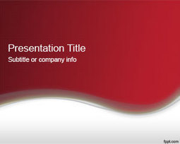 Abstract Red PowerPoint Template 2012 | Free Templates for Business (PowerPoint, Keynote, Excel, Word, etc.) | Scoop.it