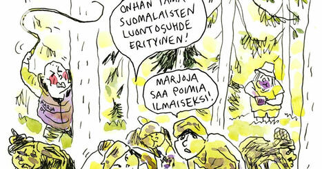 Ville Rannan pilapiirros: Marjat ja orjat kypsyvät jo metsissä | HS.fi | 1Uutiset - Lukemisen tähden | Scoop.it