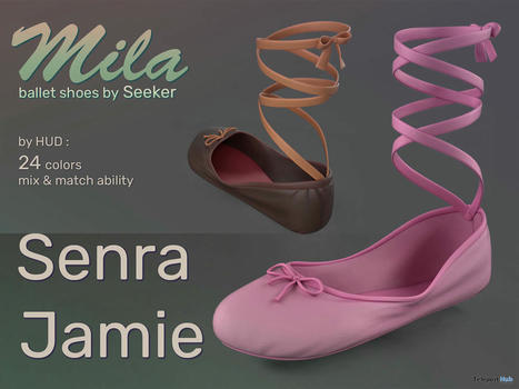 Mila Shoes For Senra Jamie Body 1L Promo Gift by Seeker | Teleport Hub - Second Life Freebies | Second Life Freebies | Scoop.it