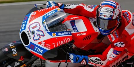 Dovizioso makes a late lunge to dominate Day 1 | Ductalk: What's Up In The World Of Ducati | Scoop.it