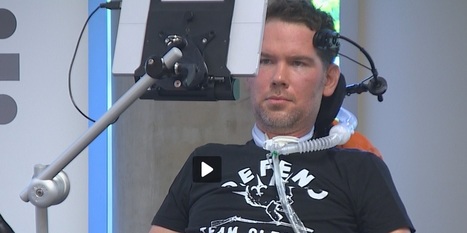 Steve Gleason was on the Microsoft campus to inspire teams of employees | #ALS AWARENESS #LouGehrigsDisease #PARKINSONS | Scoop.it
