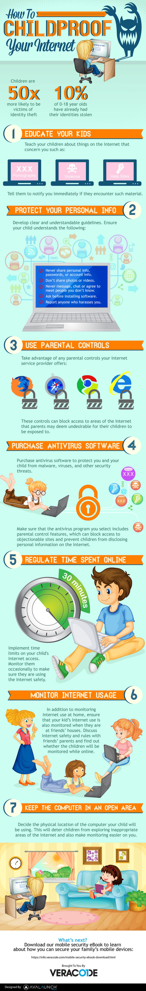 How to Childproof Your Internet [INFOGRAPHIC] | 21st Century Learning and Teaching | Scoop.it