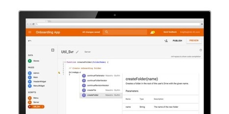 Google launches App Maker | Learning Claris FileMaker | Scoop.it