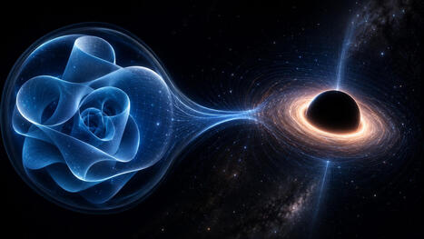 Un universo de siete dimensiones dentro del &uacute;ltimo suspiro de un agujero negro | Universo y F&iacute;sica Cu&aacute;ntica | Scoop.it